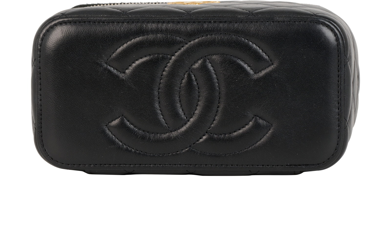 Coco Crush Vanity Case, &pound;2,200, Handbags, Black, Lambskin Leather, Top view